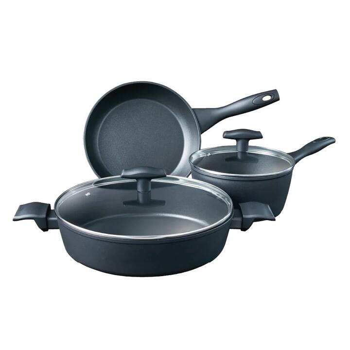 Baccarat Flame 3 Piece Cookware Set