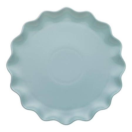 Ecology Ruffle Round Platter 28cm Midday