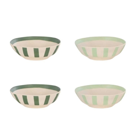 Davis & Waddell Saltara Set of 4 Bamboo Bowls