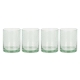 Davis & Waddell Saltara Set of 4 Bubble Glass Tumblers 350ml