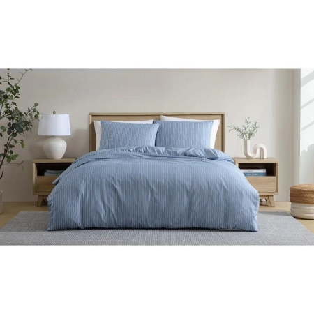 Ardor Finley Stripe Quilt Cover Set-King