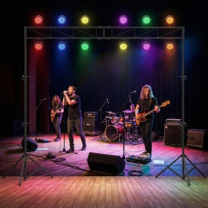 CostwayPortable Lighting Truss System with 2 Folding Tripods