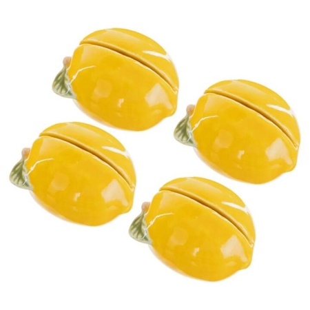 Emporium Limoncello Set of 4 Tabletop Place Card Holders