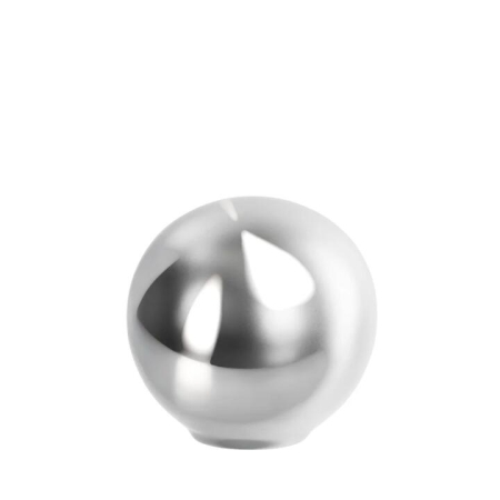 Amalfi Prata Orb Sculpture-Small
