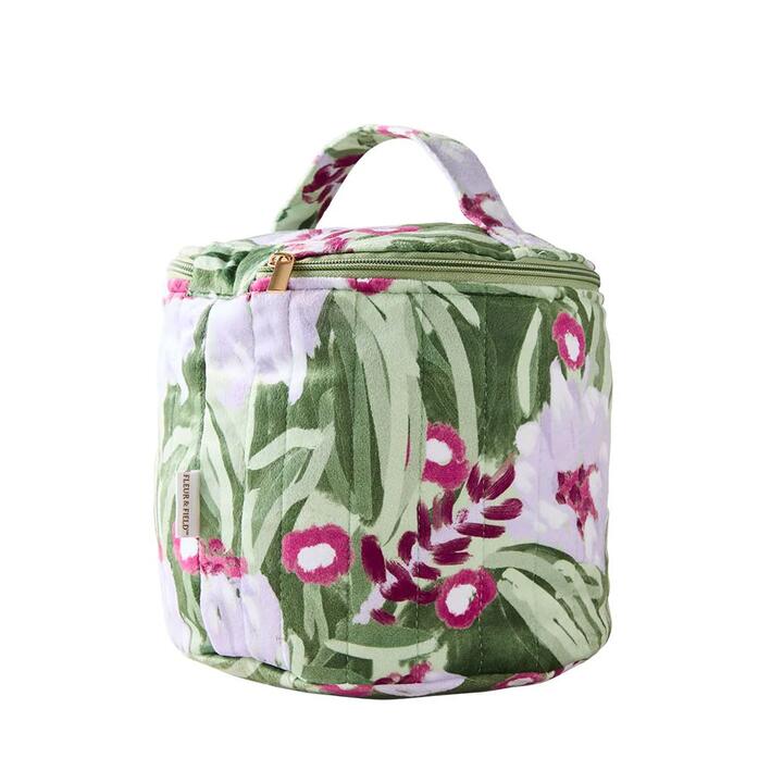 Fleur & Field Cosmetic Bag