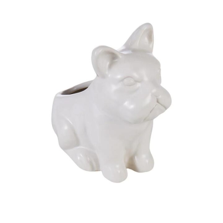 Emporium Eddy Ceramic Puppy Planter