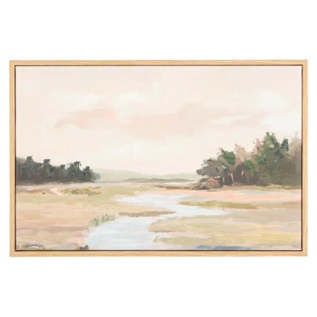 Society Home Swansea Hand Painted Wall Art