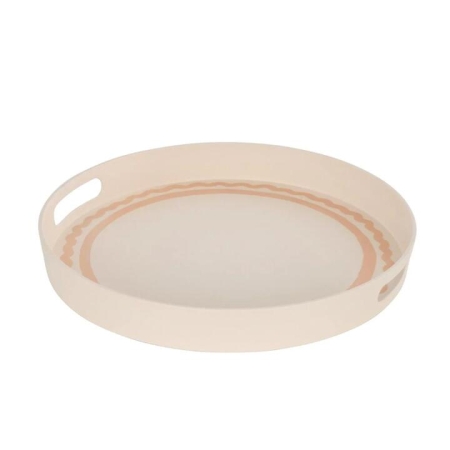 Davis & Waddell Saltara Bamboo Round Serving Tray
