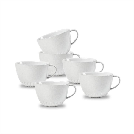 Salt & Pepper Hostess Mug 400mL - Set of 6