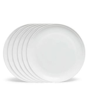 Salt & Pepper Edge Dinner Plates 27.5cm - Set of 6