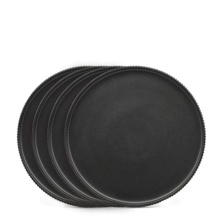 Salt & Pepper Brae Side Plates 20cm - Set of 4