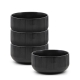 Salt & Pepper Brae Rice Bowls 12 x 6cm - Set of 4