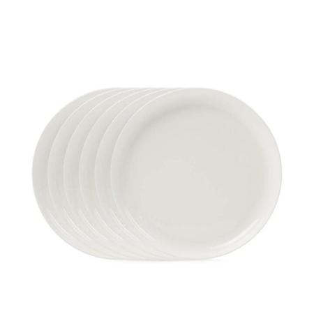 Salt & Pepper Canteen Side Plates 20cm - Set of 6