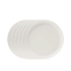 Salt & Pepper Canteen Side Plates 20cm - Set of 6