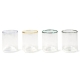 Salt & Pepper Brew Double Wall Latte Glasses 260mL - Set of 4