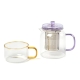 Salt & Pepper Brew Teapot 600mL & Mug Set 250mL - 2 Piece