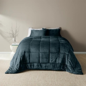 MyHouse Cosy Comforter Set Ink-Queen/King