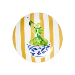 Porto Valentina Side Plate 20cm Olive