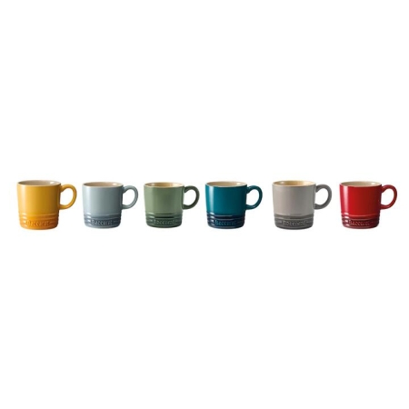 Baccarat Le Connoisseur Set of 6 Stoneware Mugs 350ml