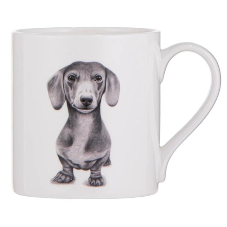 Ashdene Peeking Pups Dachshund Mug