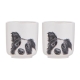 Ashdene Peeking Pups Border Collie Set of 2 Egg Cups
