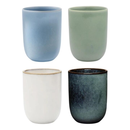 Ecology Element Set of 4 Cuddle Mugs 250ml