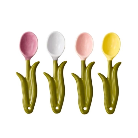 Alex Liddy Maisie Set of 4 Tulip Spoons