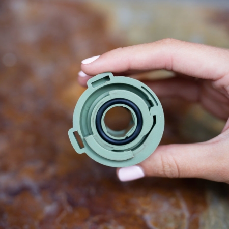 Maintain a watertight seal in Hoselink’s high-flow 18mm connectors with this pack of replacement O-Rings. The rubber rings sit between the faces of joined fittings and may need replacement if one becomes damaged or dislodged. Keep a spare pack with rural or commercial watering equipment for quick maintenance. These O-rings are made specifically for Hoselink 18mm fittings and are not suitable for the standard 12mm connector system.