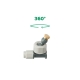Complete the end of a Hoselink misting line with the Stop Mist Valve featuring an adjustable head. This combined end fitting closes the tubing and produces a fine cooling mist