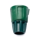 Replace the outlet fitting on a Hoselink Classic Hi-Flow Retractable Hose Reel with this 14mm Hose End Connector. The fitting clamps to the reel’s larger internal-diameter hose and connects to compatible Hoselink accessory fittings. It is designed specifically for the discontinued Hi-Flow reel system