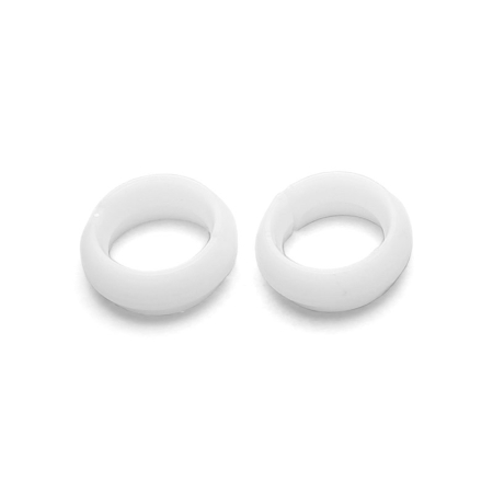 Replace lost or damaged retaining rings in standard Hoselink connectors with this two-pack of white 12mm Split Rings. The rings form part of the internal clamping system that helps secure a Hoselink fitting to the hose. They are genuine replacement parts made specifically for Hoselink’s standard 12mm connector range. Keep a spare pair in your garden toolbox for quick fitting repairs and ensure the connector is assembled with the correct matching components before turning the water on.