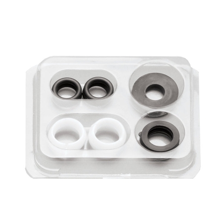 Keep standard Hoselink 12mm hose fittings ready for everyday maintenance with the Spare O-Ring and Washer Set. The kit includes four 12mm fitting O-rings