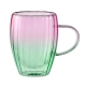 Alex Liddy Maisie Set of 2 Petal Double Wall Glass Mugs