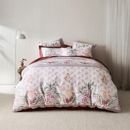 Adorn Living Gretta Quilt Cover Set-King