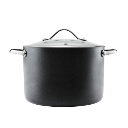 Baccarat iD3 Hard Anodised Stockpot With Lid 24cm