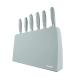 Baccarat Keiko Miro 7 Piece Knife Block Mist