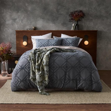 MyHouse Morgan Quilt Cover Set-Super King