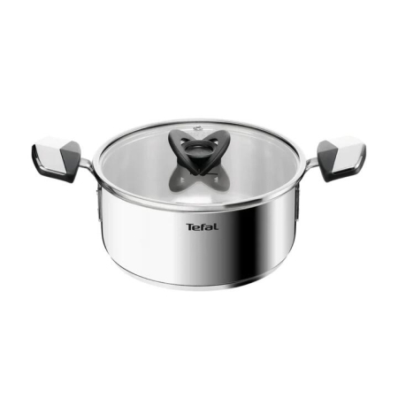 Tefal Emotion Induction Stainless Steel Stewpot 20cm & Lid