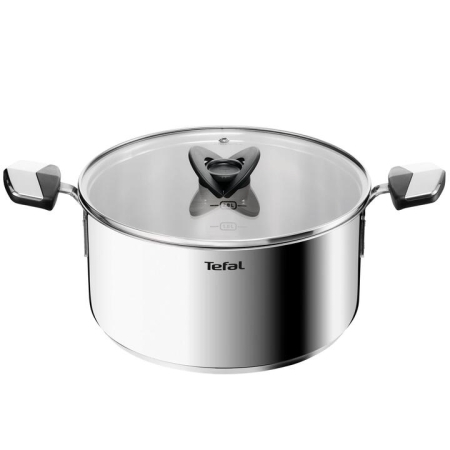Tefal Emotion+ Induction Stainless Steel Stewpot 24cm & Lid