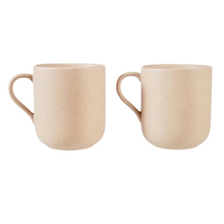 Leaf & Bean Aster Set Of 2 330ml Mugs
