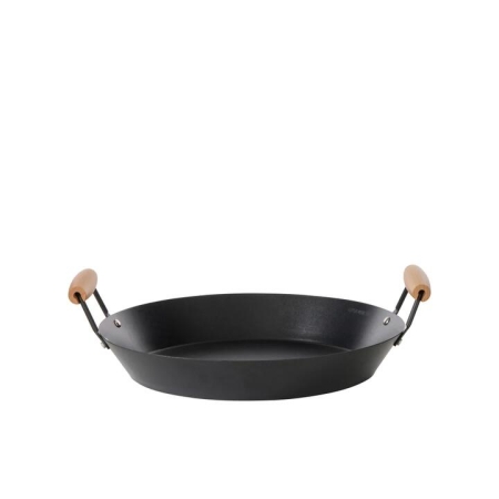 Davis & Waddell Non-Stick Lotus Rock Paella Pan 38cm