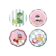 Porto Valentina Set of 4 Round Coasters