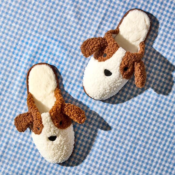 Adorn Living Dog Slippers-Large