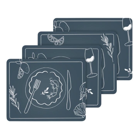Ecology Feast Set of 4 Placemats