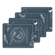Ecology Feast Set of 4 Placemats