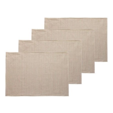 Ecology Tonka Set of 4 Placemats Sienna