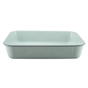 Falcon Deep Roasting Pan 7.5L Duck Egg Blue & Grey