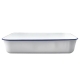 Falcon Deep Roasting Pan 7.5L White & Blue