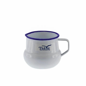 Falcon Creamer 10cm 500ml White & Blue