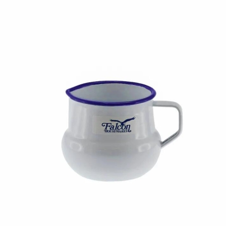 Falcon Creamer 10cm 500ml White & Blue
